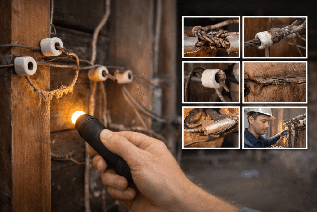 knob and tube wiring replacement