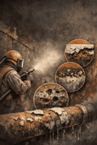 How Poor Industrial Sand Blasting Creates Hidden Defects That Lead to Coating Failure