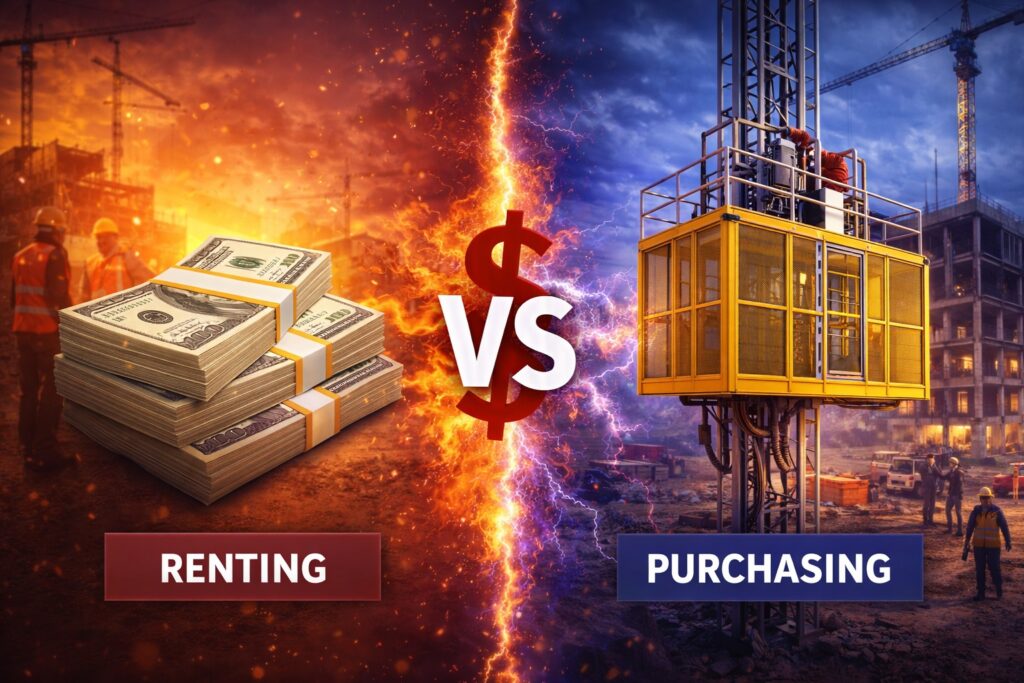 construction buck hoist