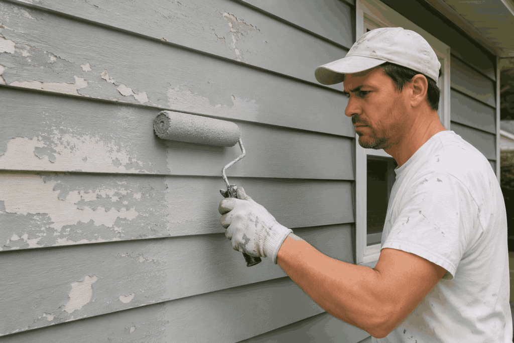 aluminum siding painting