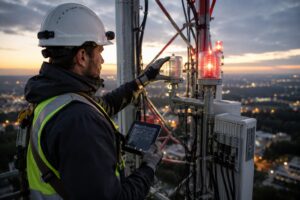 Tower light monitoring systems